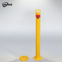 Prix d'usine KVS Borne en acier amovible verrouillable CE