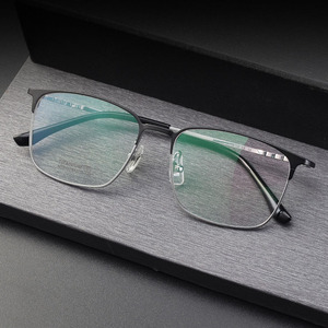 Osicare thương hiệu sang trọng thuốc cornice người đàn ông lớn Kính mắt lens Eyewear Vintage Nam Titanium độc giả kính khung quang học - Product Image 1