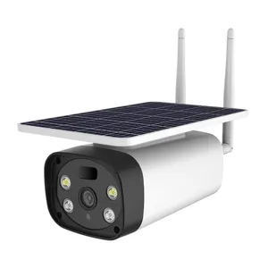 GOING Tech, cámara de seguridad Solar inalámbrica Wifi 4G, CCTV Ip para exteriores con batería, <span class=keywords><strong>Sensor</strong></span> CMOS con tarjeta Sim de almacenamiento de datos en la nube - Product Image 1