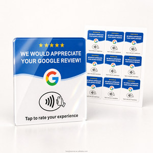 Etiquetas Acrílicas NFC con Reseñas de Google en Alemán. Haz clic para calificar y se enviarán inmediatamente. - Product Image 3