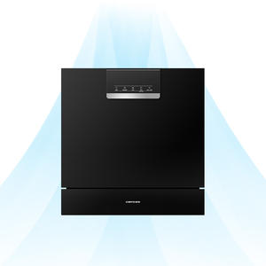 Электрическая кухонная посудомоечная машина со стеклянной стойкой из нержавеющей стали, встроенная автоматическая для домашнего и гостиничного использования - Product Image 1