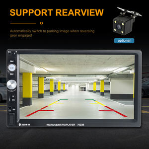 Radio Estéreo para Auto <span class=keywords><strong>7023B</strong></span>, Pantalla Táctil de 7 Pulgadas, SWC, BT, USB, FM, AUX, SD, Conexión Telefónica, <span class=keywords><strong>Reproductor</strong></span> MP5 para Auto - Product Image 6