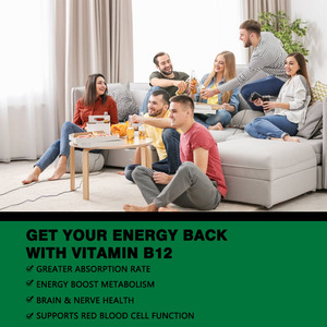 Direct From Factory for Nerve Health Improve Cardiovascular Health <b>Vitamin</b> B12 <b>Liquid</b> Drops with Folate Supplement Drops - Product Image 4