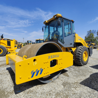 Compacteur de sol d'occasion haute performance XS263J, rouleau vibratoire de 26 tonnes pour travaux de terrassement