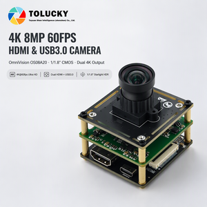 โมดูลกล้อง TOLUCKY 4K 8MP 60FPS OS08A20 USB3.0 1/1.8 CMOS แบบคู่ รองรับ 4K HDR Output - Product Image 1