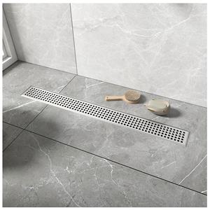 Drain de <span class=keywords><strong>douche</strong></span> en <span class=keywords><strong>plastique</strong></span> neograin avec siphon à haut débit et grille linéaire en acier inoxydable rotative à 360 degrés du fabricant o - Product Image 4