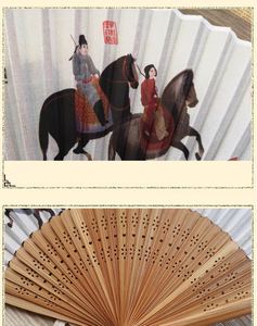 Fabricants de ventilateurs pliants personnalisés avec impression d'images, photos, logo, texte, code QR pour créer une carte, publicité pliable - Product Image 4