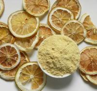 Poudre de citron lyophilisée soluble dans l'eau