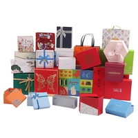 Boîte cadeau d'emballage de qualité supérieure, prix réduits