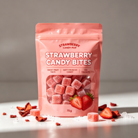 Sachets Doypack Personnalisés en PE pour Chips et Snacks, Emballage Alimentaire de Qualité, Sachet Ziplock Autoportant, Sac Mylar, Emballage Stratifié Certifié BRC