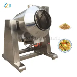Time Saving Groundnut Frying Machine In Nigeria / Fried Noodles Making Machine / Fried Rice Making Machine