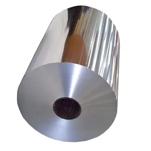 Euパック中国工場8011生分解性錫金属ジャンボロールメーカーアルミ食品箔ロールシートコイル