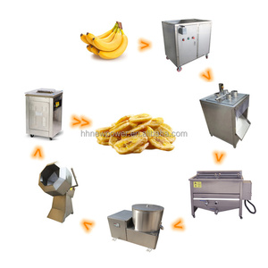 Máquina de Procesamiento de Chips de Plátano Fresco y Hojuelas de Piña, Planta Industrial Pequeña para la Elaboración de Chips de Plátano - Product Image 1