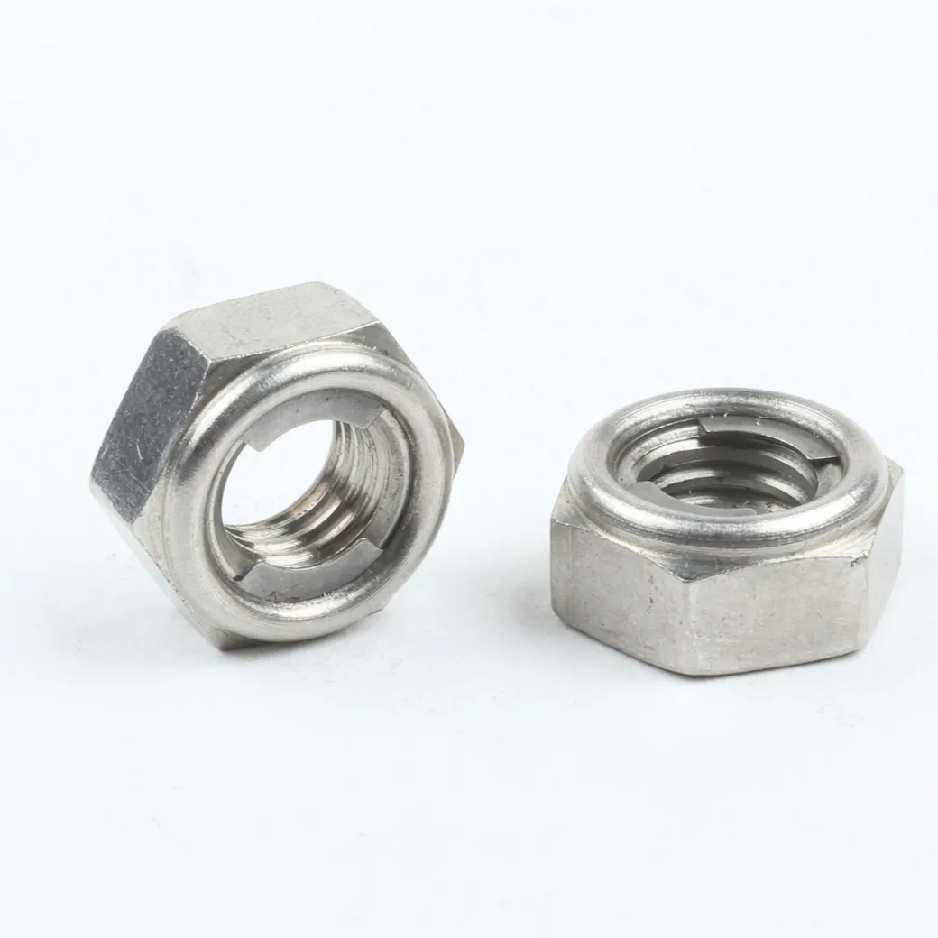 DIN980M Form A2 Stainless Steel Self Lock Nut All Metal Hexagonal Self Locking Nut