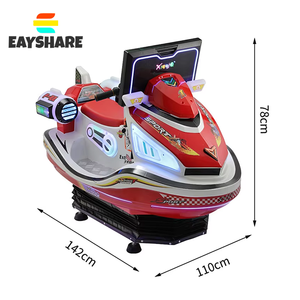 Thiết kế hài hước đồng tiền hoạt động 3D tương tác Màn hình máy bán hàng nóng xuồng máy Kiddie đi xe máy cho Kid - Product Image 6