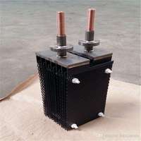 Anode en titane d'oxyde métallique mixte 50mm pour l'industrie du traitement de l'eau Électrolyse par chloration Produits métalliques et métalliques de haute qualité