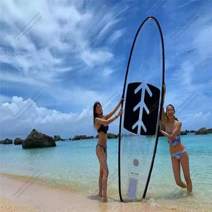 Bateau transparent de haute qualité clair LLPDE auvent électrique en plastique quai flottant Supboard lac usage commercial en gros à vendre - Product Image 3