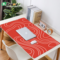 Grand tapis de souris de jeu confortable avec base en caoutchouc antidérapante, terrain de table et tapis de clavier en stock avec extension XL