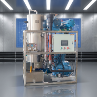 Machine à glace tubulaire Haiyue de haute technologie, 5 tonnes, 10 tonnes, grande capacité, pour glace solide/creuse, avec certificat CE