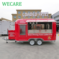 Wecare – remorque de traiteur, hot-dog, caravanes de nourriture, chariots et remorques de nourriture, camion de nourriture avec équipement de cuisine complet à vendre