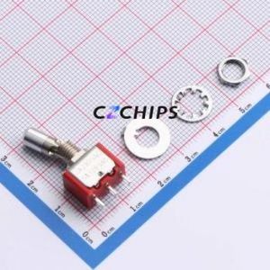 MT-0-103-K101-T100-RS Toggle Switch Through hole Component (THT)-3P,13.1x8mm Switch - Product Image 1