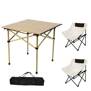 Mesa plegable portátil de alta calidad, venta al por mayor barata, mesa enrollable para acampar al aire libre para uso en almacén - Product Image 1