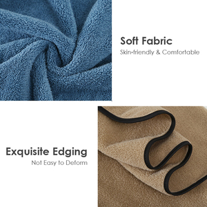 <span class=keywords><strong>Accappatoio</strong></span> in pile corallo da <span class=keywords><strong>uomo</strong></span>, molto venduto, asciugamano indossabile, regolabile, traspirante, morbido e assorbente, per bagno, spa, sauna, nuoto. - Product Image 6