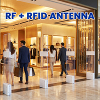 Antena de Doble Función EAS RF de 8.2MHz + RFID UHF de 860-960MHz, Modelo RIA22, Sistema de Alarma RF, Gestión de Inventario Antirrobo