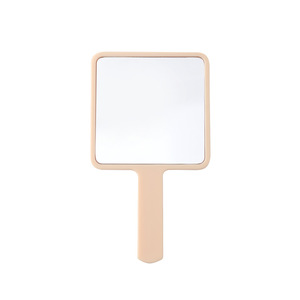 Promotion Custom Handheld Makeup Mirror Portable Cute Small Square Hand Mirror