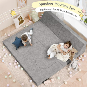 Ensemble de jeu éducatif modulaire en blocs souples pour enfants, canapé arbre, pour usage intérieur, à partir de 3 ans - Product Image 2