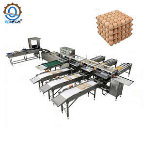 Volledig geïntegreerde automatische eiclassificatie- en verpakkingslijn voor de pluimvee-industrie, eiclassificatie- en verpakkingsmachine productielijn - Product Image 3
