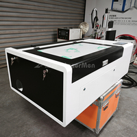 Mini machine de découpe et de gravure laser CO2 de bureau haute précision 600*400mm pour PVC, acrylique, bois, caoutchouc, avec refroidissement par eau