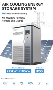 Armoire de stockage connectée au réseau 105 kW 215 kWh avec système solaire photovoltaïque connecté au réseau et batterie 215 kWh - Product Image 6