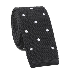 <span class=keywords><strong>Cravate</strong></span> en <span class=keywords><strong>tricot</strong></span> à pois en <span class=keywords><strong>soie</strong></span> 100% de haute qualité pour hommes Nouvelle version - Product Image 5