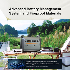 Centrale électrique portable <span class=keywords><strong>Allpowers</strong></span> Prise sud-africaine 2500W <span class=keywords><strong>200W</strong></span> Générateur Centrale électrique avec Wifi - Product Image 6