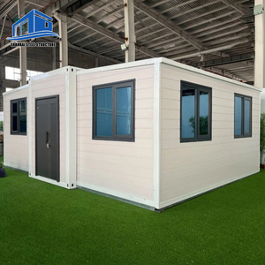 Tiny Granny Simple Love House Maison conteneur extensible et pliable 20ft 40ft, préfabriquée, portable, design moderne, pour usage bureautique - Product Image 1