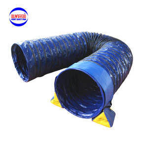 Tubes en plastique imperméables pratiques et flexibles de tunnel de jouets pour chiens de compagnie de PVC pour le stockage - Product Image 1