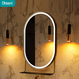 Décoratif <span class=keywords><strong>lumineux</strong></span> Vanité Mur LED <span class=keywords><strong>Salle</strong></span> <span class=keywords><strong>De</strong></span> Bain <span class=keywords><strong>Miroir</strong></span> avec Étagère - Product Image 1