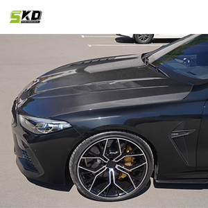 Housse de capot de voiture en fibre de carbone sèche Style <span class=keywords><strong>YIK</strong></span> Capot pour M8 F91 F92 F93 - Product Image 6