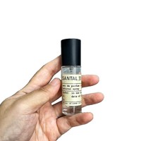 Vente en gros de flacons de parfum en verre de 10 ml et 15 ml, atomiseur de poche rechargeable avec bouchon argenté/doré