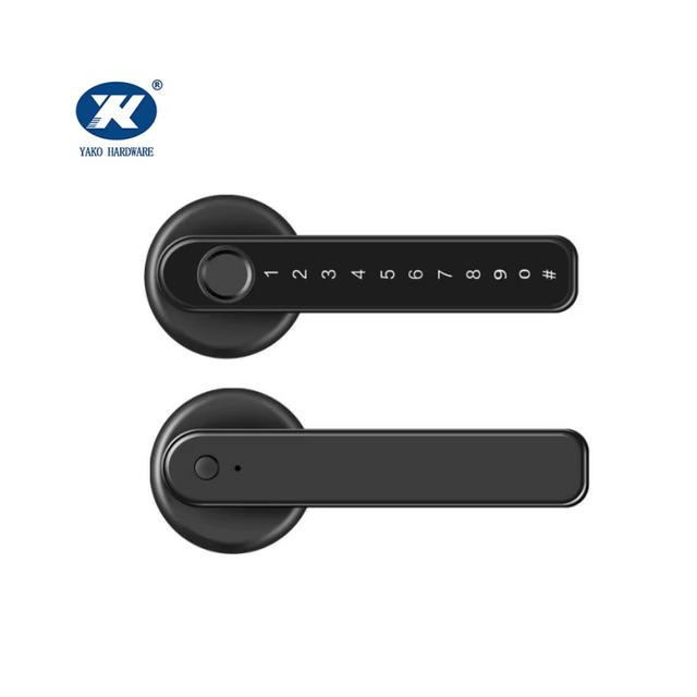 Key Security Digital Biometric Fingerprint Electronic Front Door Lock Smart Door Lock