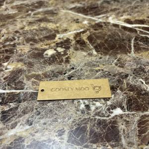 Chất lượng cao cá nhân treo <span class=keywords><strong>tag</strong></span> tùy chỉnh thiết kế các tông Nhãn kraft giấy khắc in - Product Image 1