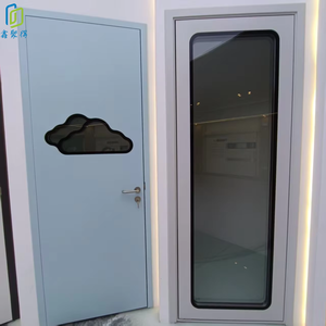 Puerta de Purificación de Acero con Panel de Visión - Puerta Hermética Antipolvo para Cuarto <span class=keywords><strong>Limpio</strong></span> Farmacéutico - Product Image 4