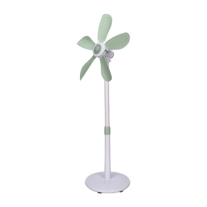 Standing Fan Small Floor Fan Green <b>Adjustable</b> Height For Home Student Dormitory Less Than 10 Sqm - Product Image 4