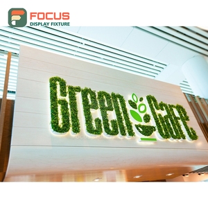 Vitrina de Café de Gran Formato con Frente de Vidrio y Madera, Zona de Exhibición de Accesorios, Vitrina de Café para Tienda - Product Image 2