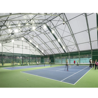 Tente de stade de haute qualité pour salle de sport, structure à membrane tendue, tente pour terrain de basket-ball, football, tennis, directement de l'usine