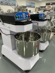 Mélangeur de pâte électrique commercial pétrin de nourriture en spirale <span class=keywords><strong>universel</strong></span> bol fixe pâtissier boulangerie farine Machine pour gâteau - Product Image 3