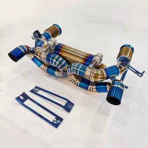 Escape de Titanio <span class=keywords><strong>Airon</strong></span> para Lamborghini Huracan EVO/STO/Performante/Tecnica 5.2L V10, Silenciador Trasero con Válvulas - Product Image 1