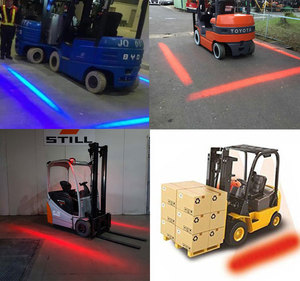 18W 10-80V <b>LED</b> <b>Red</b> Zone Danger Area <b>Light</b> for <b>Red</b> Zone <b>Light</b> - Product Image 4