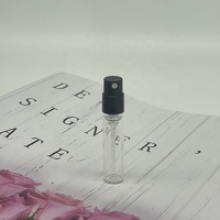 Usine 2ml Baïonnette Verre Vide Testeur D'échantillon Mini Vaporisateur Parfum Flacon De Parfum Bouteilles avec Pulvérisateur